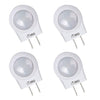 iTimo Led Night Light Plug in Lamp with Dusk to Dawn Sensor For Nursery Soother Hallway Bathroom Restroom Bedroom Bedside, 0.7w, Daytime White, Pack of 4