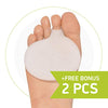 Metatarsal Pads Ball of Foot Cushions - Soft Gel Ball of Foot Pads - Mortons Neuroma Callus Metatarsal Foot Pain Relief Bunion Forefoot Cushioning Relief Women by BRISON