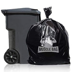 Muscle Bag - Individually Folded 55 Gallon Heavy Duty Trash Bags - 50 per case