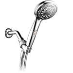 HotelSpa 7-Setting Hand Shower with On/Off Pause, Chrome, 4"