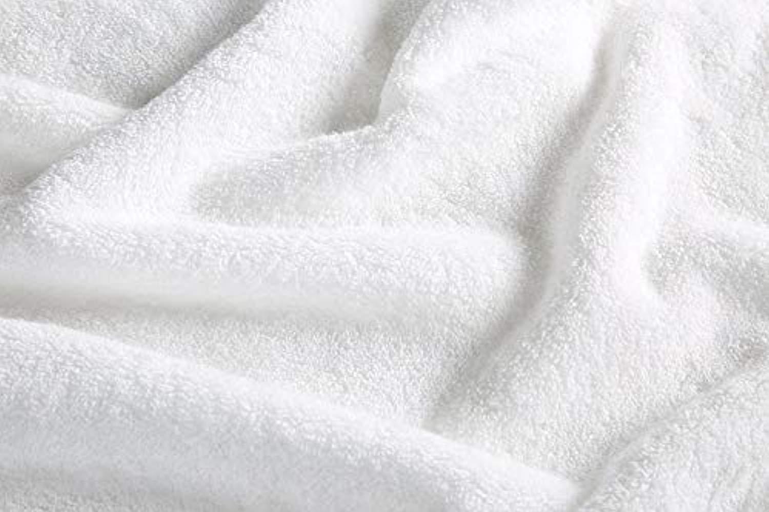 Luxury White Bath Towels for Bathroom-Hotel-Spa-Kitchen-Set - Circlet Egyptian Cotton - Highly