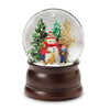 The San Francisco Music Box Company Snowman and Friends Snow Globe