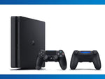 Playstation Slim 1TB Console + DualShock 4 Wireless Controller Jet Black Bundle ( 2 - Items )