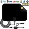 [2018 Upgraded] HDTV Antenna - Digital Amplified HD TV Antenna 50-80 Mile Range 4K HD VHF UHF Freeview Television Local Channels w/Detachable Signal Amplifier and 16.5ft Longer Coax Cable