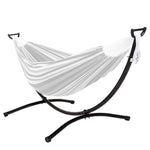 Lazy Daze Hammocks 9 feet Space Saving Steel Hammock Stand Portable Hammock Stand with Carrying Bag Only, Capacity 450 Pounds