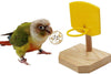 QBLEEV Bird Toys, Bird Trick Tabletop Toys, Training Basketball Stacking Color Ring Toys Sets, Parrot Chew Ball Foraing Toys, Education Play Gym Playground Activity Cage Foot Toys