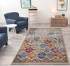 Ottomanson Area Rug, 5'3" x 7', Turquoise