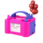Growsun Portable Electric Air Balloon Pump 110V 600W Balloon Blower Inflator For Party Decoration,Rose Red