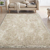 Ottomanson Flokati Collection Faux Sheepskin Shag Runner Rug, 2'X5', Navy