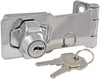 Ultx7|#Ultra Hardware 31800 Hasp Key Lock 3 Inch Chrome,