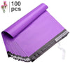 Fu Global 100pcs 14.5x19 Inches Poly Mailers Shipping Envelops Boutique Custom Bags Enhanced Durability Multipurpose Shipping Bags Keep Items Safe Protected（Purple）