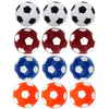 Qtimal Table Soccer Foosballs Replacement Balls, Mini Colorful 36mm Official Tabletop Game Ball - Set of 12