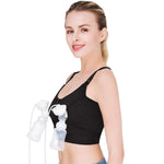 Hands Free Pumping Bra, Breastfeeding Bra, Wire-Free, with Or Without Strap of Breast Pumping Bra, Suitable for Breast Pumps by...