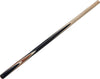 EliteShade Snooker Transfer Design Pool Cue in Black Weight: 20 oz.