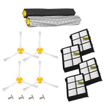 Amyehouse Side Brushes and Hepa Filters Replenishment Kit for iRobot Roomba 800 900 Series 805 860 880 890 980 960 870 871 Vacuum Replacement Parts