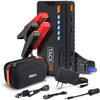 TACKLIFE T6 800A Peak 18000mAh Car Jump Starter (up to 7.0L Gas, 5.5L Diesel Engine) with Long Standby, Quick Charge, 12V Auto Battery Booster, Portable Power Pack for Cars, Trucks, SUV