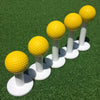 SkyLife Golf Rubber Tee Holder Set for Driving Range Golf Practice Mat (1.5''/2''/2.6''/2.8''/3'')