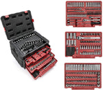 WORKPRO 450-Piece Mechanics Tool Set, Universal Professional Tool Kit with Heavy Duty Case Box