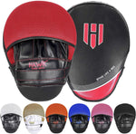 Punching Mitts Kickboxing Muay Thai MMA Boxing Mitts Training Focus Punch Mitts Bags Hand Target Pads for Kids, Men & Women (Pair)